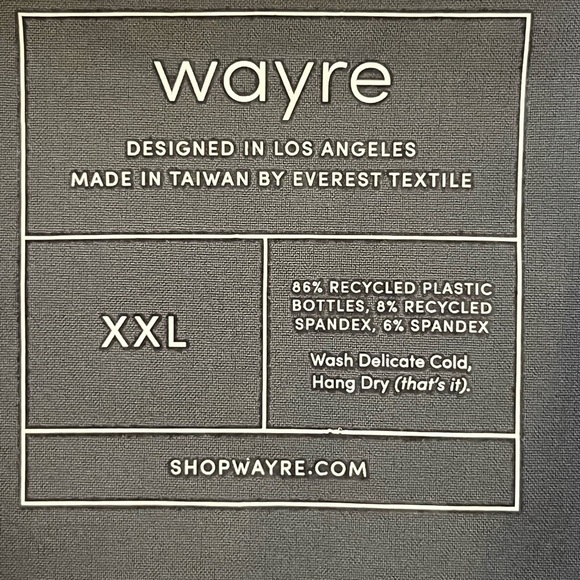 WAYRE Gray Tie Front Button Front Shirt - Picture 3 of 3